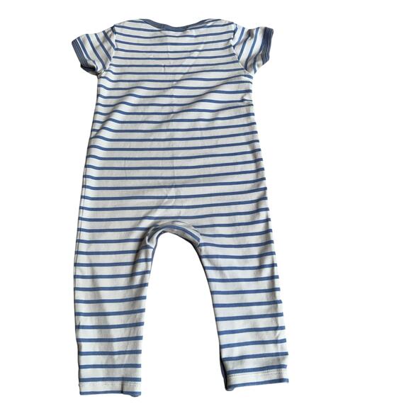 The Beaufort Bonnet Company Boys Striped Romper size 18-24 mo - Picture 4 of 4